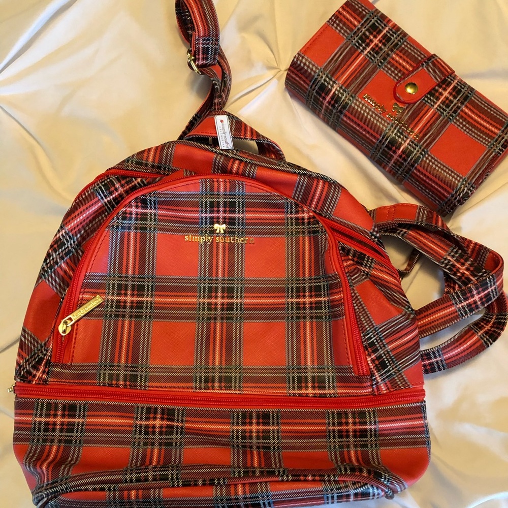 NWT Simply Southern Backpack and Wallet Combo